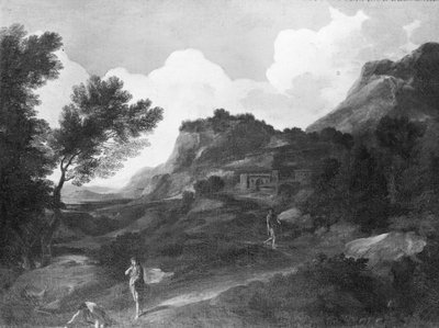 Mountainous Landscape by Gaspard Poussin Dughet